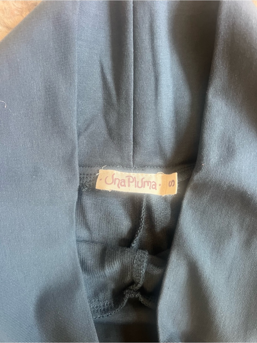 Organic cotton wide leg pants - high waist pants - Gaucho - New - Small Slate - Picture 4 of 6